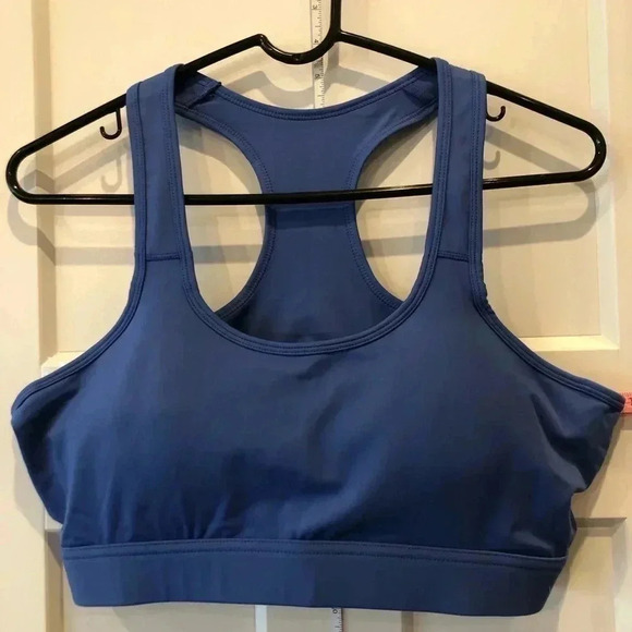 Laundry By Shelli Segal, Keyhole cutout, racerback athletic bra,removable pads - Picture 1 of 6